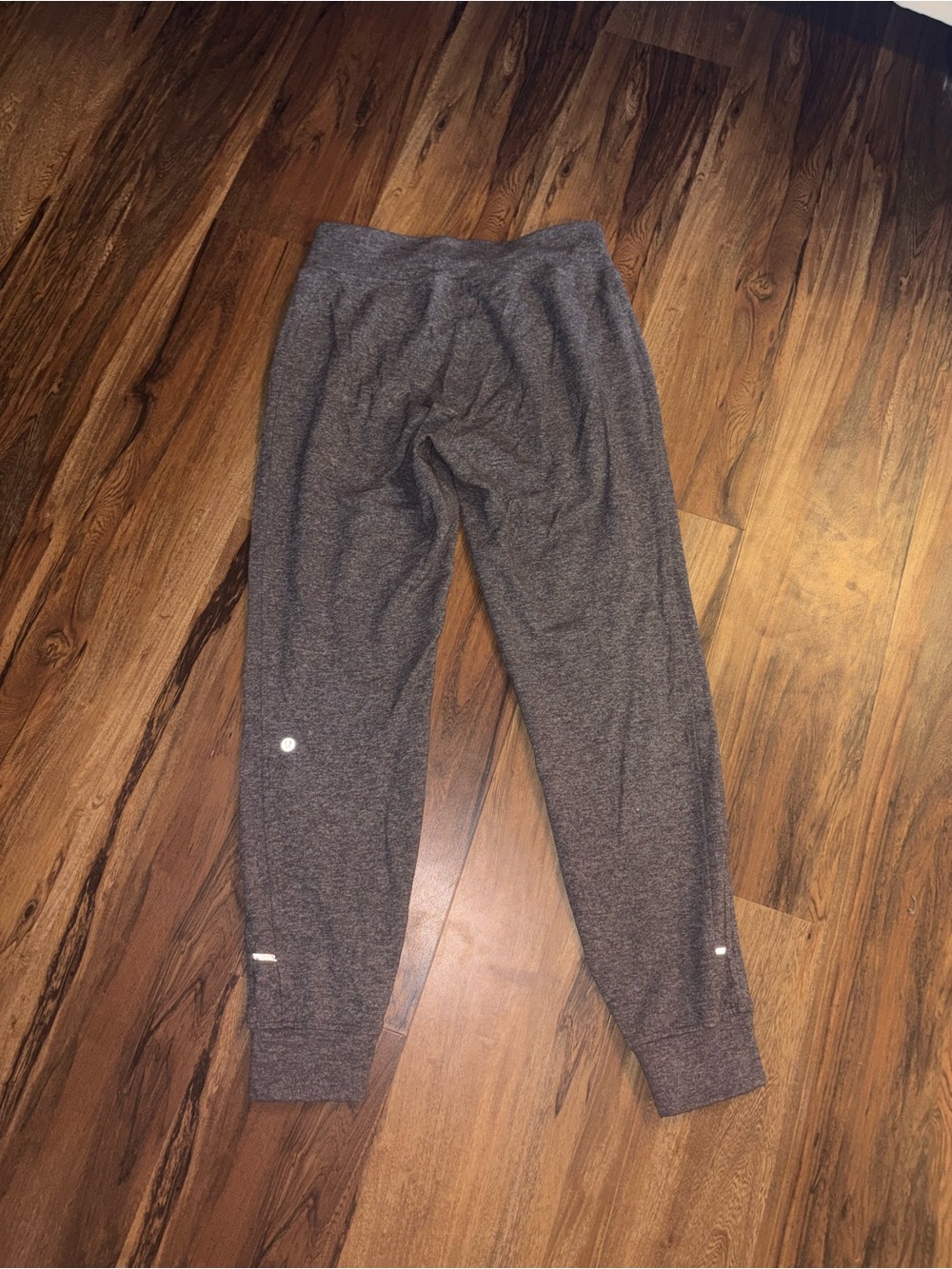 lululemon athletica Heather Gray Jogger Track Pants full length
